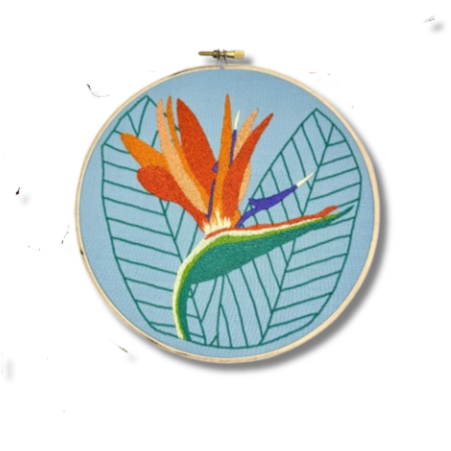 Birds of Paradise Embroidery Kit