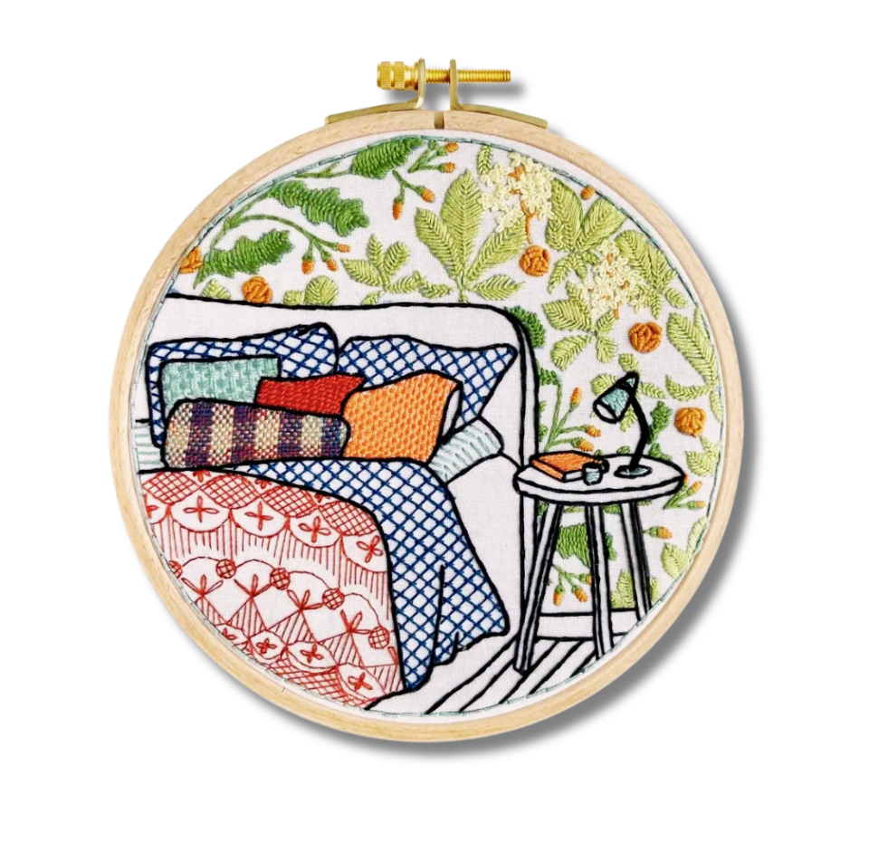 Cosy Bedroom Embroidery Kit