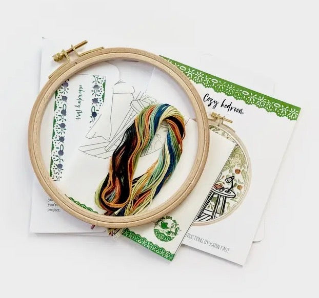 Cosy Bedroom Embroidery Kit