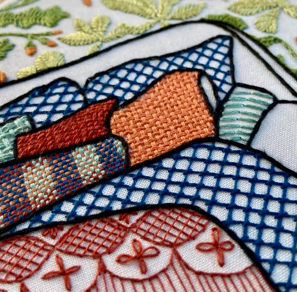 Cosy Bedroom Embroidery Kit