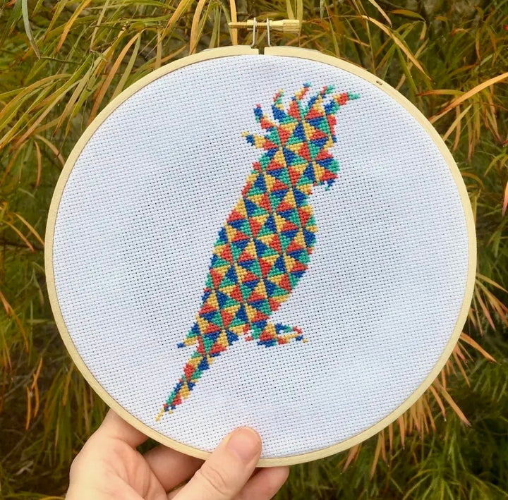 Motley Cockatoo Counted Cross Stitch Kit