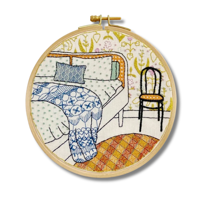 Peaceful Bedroom Embroidery Kit